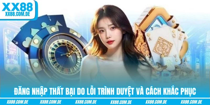 Đăng nhập thất bại do lỗi trình duyệt và cách khắc phục