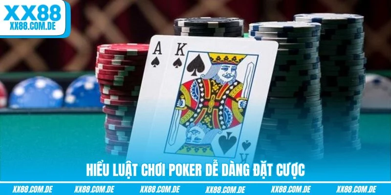 Hiểu luật chơi Poker dễ dàng đặt cược