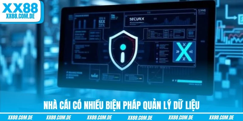 Nhà cái có nhiều biện pháp quản lý dữ liệu